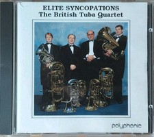 Elite Syncopations CD By The British Tuba Quartet (Rare)