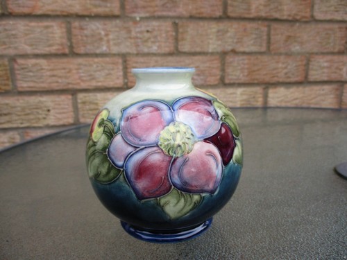 Moorcroft clematis pattern - moorcroft,