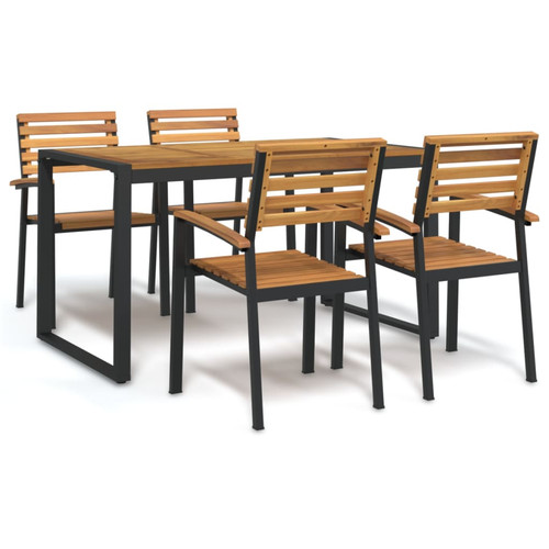 Garden dining set 140cm