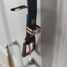 Primark Skinny Belt Women's Small Black & Gold Faux Leather Accessories