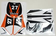 ST067 ORANGE STICKER DECAL KIT
