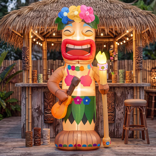 Tiki inflatable surfboard - ft,