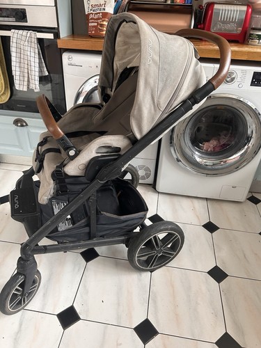Nuna grey single pushchair - nuna,