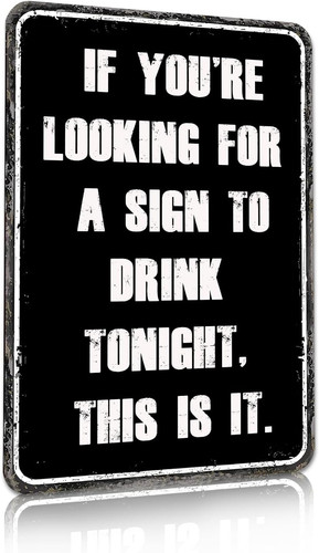 Funny vintage bar decor man - vintage,
