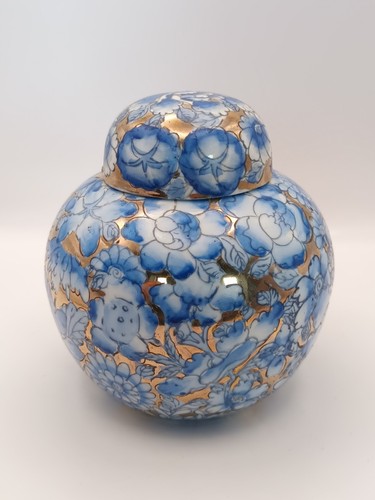 Vintage japanese blue - blue, white