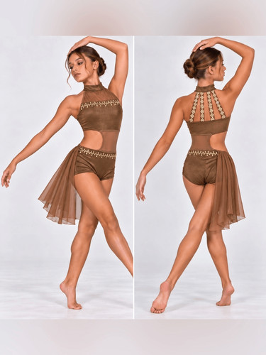 Custom solo dance costume - , nude