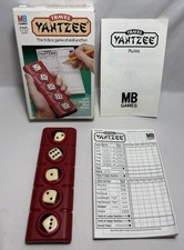 Yahtzee Travel Dice Game MB