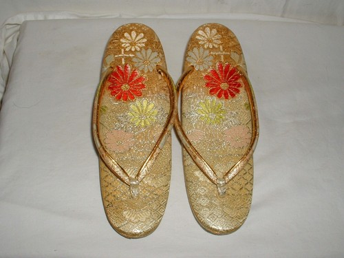 Vintage japanese geisha sandal - geisha,