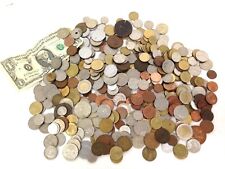 1 KG MIXED WORLD COINS WITH 20 X WORLD BANK NOTES