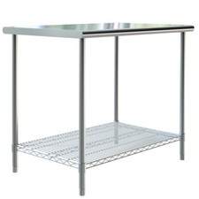 2 Layer Work Station Stainless