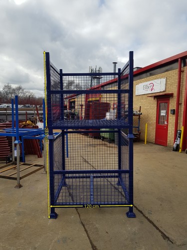 Stackable cage half front - cage,