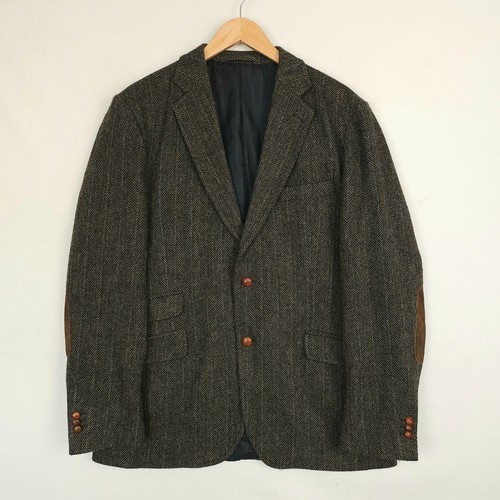 Harris tweed blazer jacket - blazer, 44l