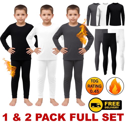 Kids thermal long johns - long,