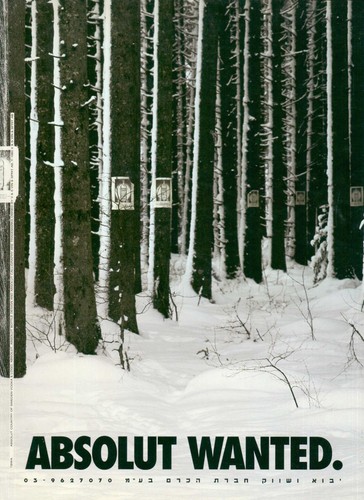 Absolut vodka magazine print - vodka,