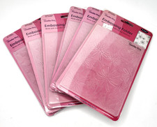 Crafts-Too embossing folders bundle No. 1 - 6 folders in original packaging