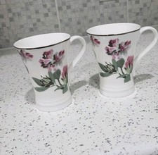 2 X Laura Ashley pink & white