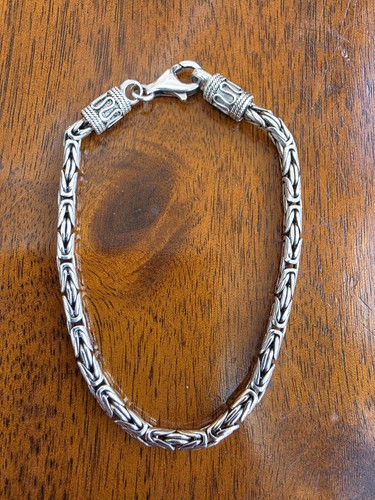 925 silver byzantine - 925, bracelet