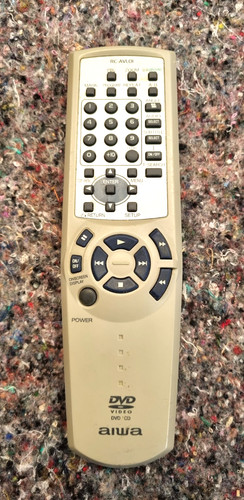 Aiwa avloi remote control - aiwa,