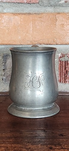 Antique pewter pint - pewter, 1/2