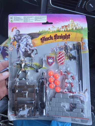 Vintage 1996 black knight toy - 1996,