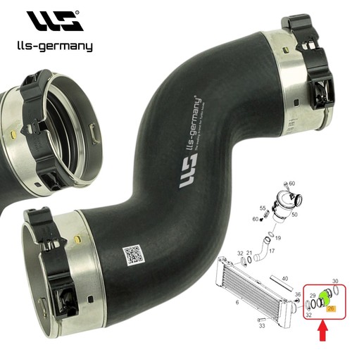 Charge air hose turbo - charge,