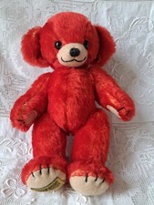 Merrythought red mohair cheeky - merrythought,