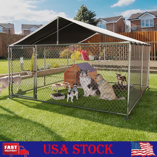 Large metal dog kennel outdoor - large,
