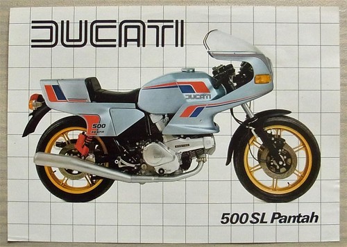 Ducati 500sl pantah motorcycle - ducati,