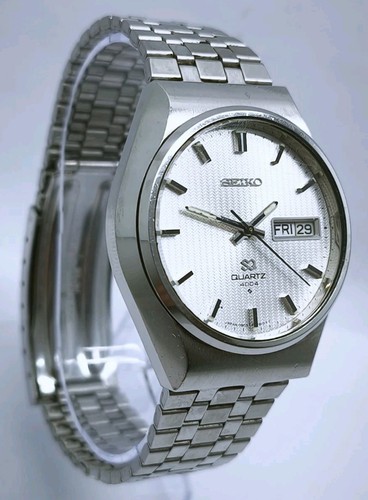 Vtg 1976 seiko 4004 day - vtg,