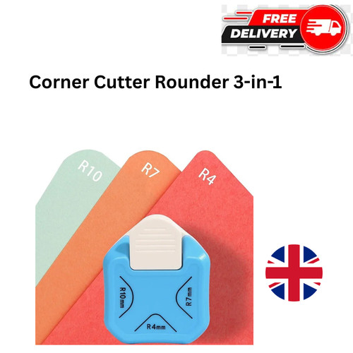 Corner rounder paper - 3-in-1,