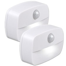 Motion Sensor Light Indoor LED Night Light Stick on Nightlight Battery Operated