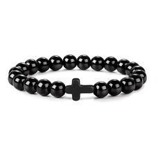 Natural Black Onyx & Hematite