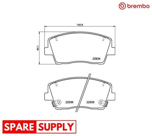 Brake pad set - set,,