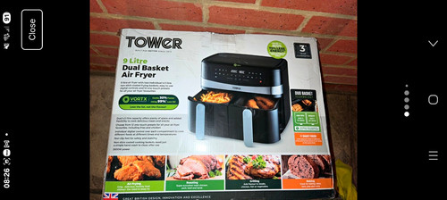 Tower vortx dual basket air - tower,