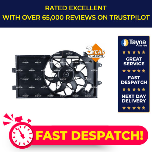 Radiator fan fits vauxhall - radiator,