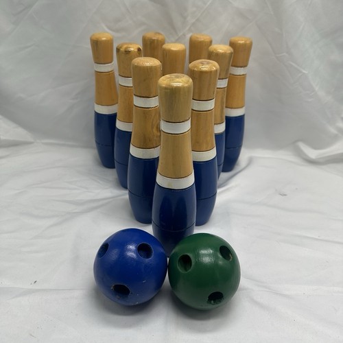 Hey play wooden lawn - wooden, bowling