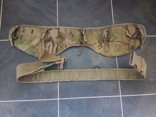 British army webbing belt - british,