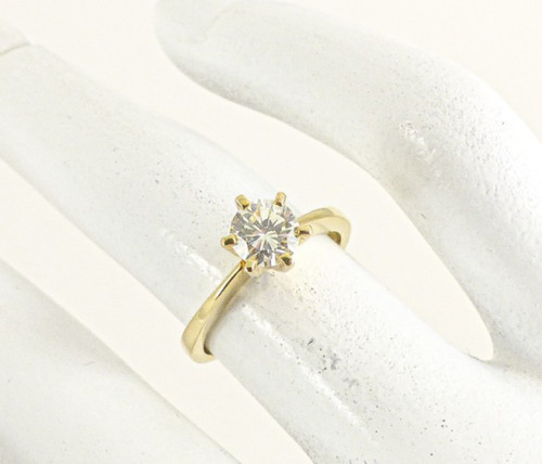 18ct gold diamond - diamond, ring