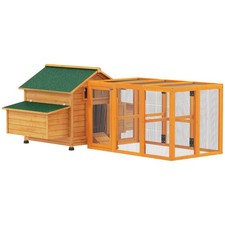 PawHut 2 Piece Chicken Coop