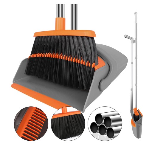Dustpan and brush sets long - dustpan,