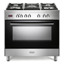 DeLonghi DSR 9071 DFS 90cm Single Cavity Dual Fuel Range Cooker
