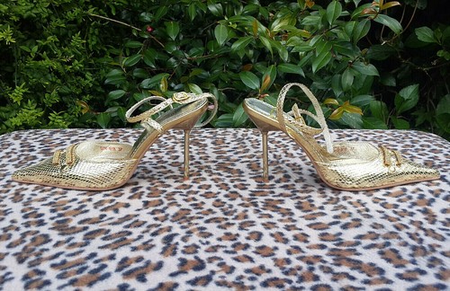 Vintage grado gold snakeskin - vintage,