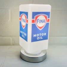 Fina Motor Oil Square Oil Gas