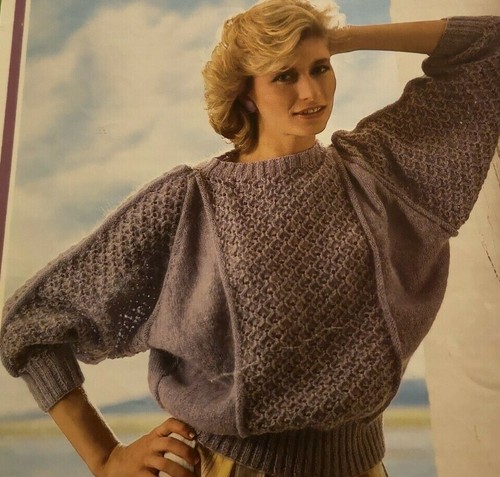 Vintage 1980s knitting pattern - vintage,