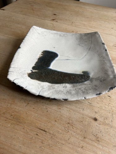 Studio pottery raku hand - raku, made