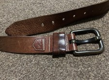 Levi’s Vintage Leather Belt Unique Pocket Design Made in China Size 42/105 Rare