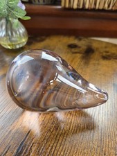 Clear Glass Hedgehog