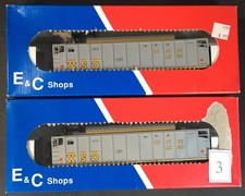 E&C SHOPS. 2 ROLLING STOCK ITEMS. Set 3. Detail in box end pic.  'NEW' HO SCALE