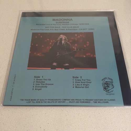 Madonna surprise recorded live - madonna,