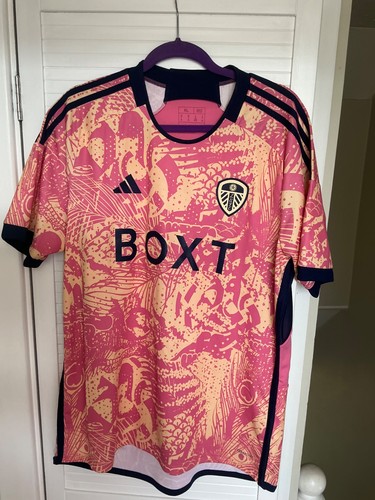 Leeds united away shirt - shirt, xl